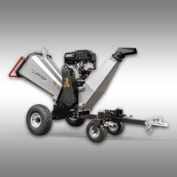 Broyeur de branches GTS-3000pro, broyeur à bois, essieu rétractable, Jansen