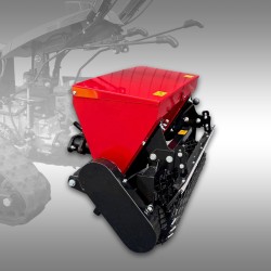 Semoir pour motoculteur MGT-600, trémie à semences, Jansen