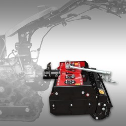 Enfouisseur de pierre, herse rotative pour motoculteur MGT-600, Jansen Enfouisseur de pierre, herse rotative pour motoculteur MGT-600, Jansen