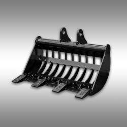 Godet cribleur, 45 cm pour micro-pelle MB-500 Jansen