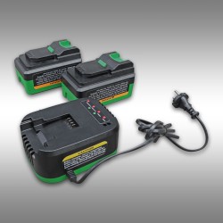 Fendeuse à bois sans fil JANSEN HS-9L49-Li – 9 t, 2 batteries 20 V