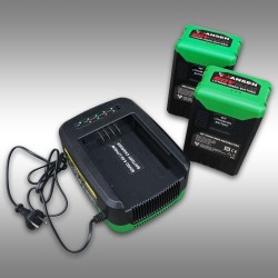 Fendeuse à bois sans fil JANSEN HS-20L53-Li – 20 t, 60 V, 2 batteries