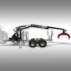 Accessoires remorques porte grume, grues